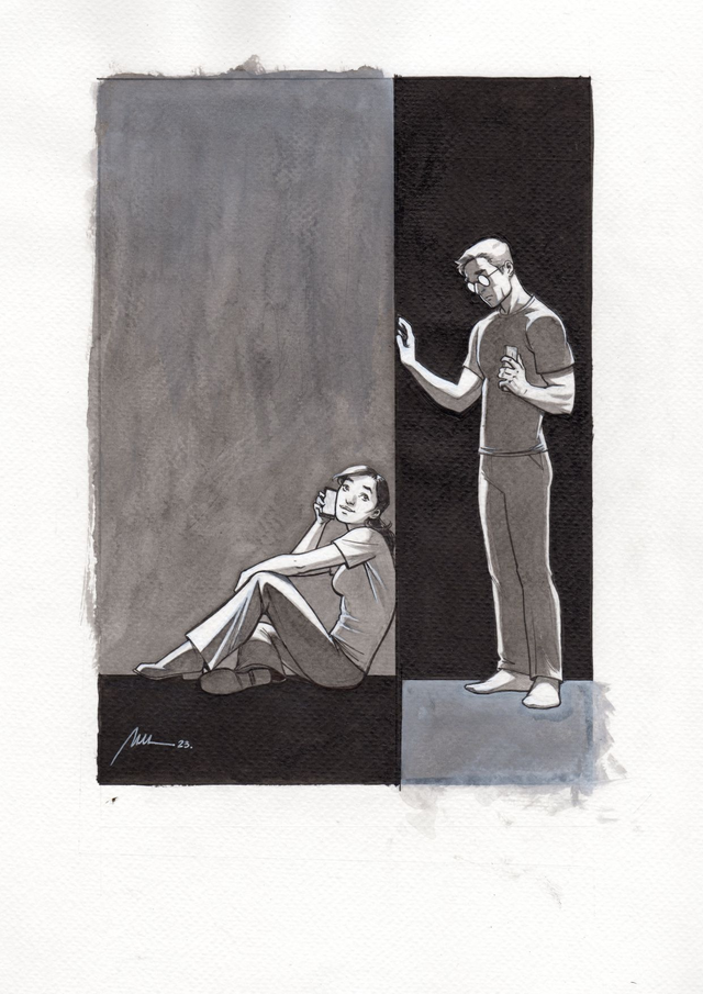 2023 - Murdocktober 05 - Call - ORIGINAL, A5 (5.8x8.3)