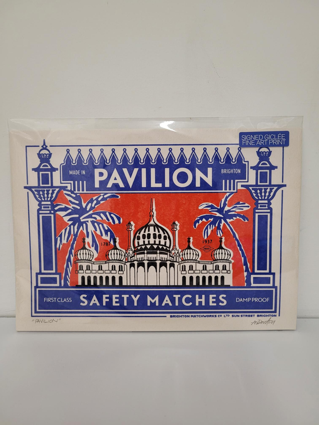 MASHBOX Pavilion Signed Giclée A4 Print - JP-131