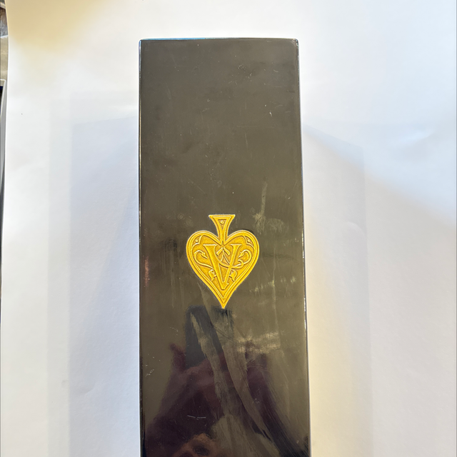 Champagner Kiste Lack schwarz 