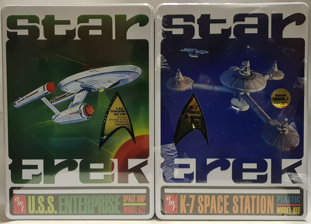 U.S.S. Enterprise 1701, Federation K-7 Space Station kits + Tribble