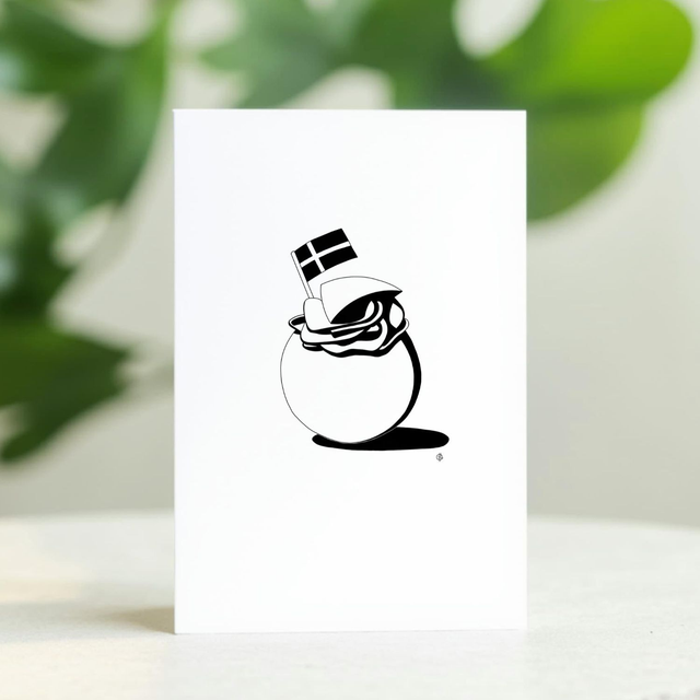 "Tentant" Carte postale - 2022