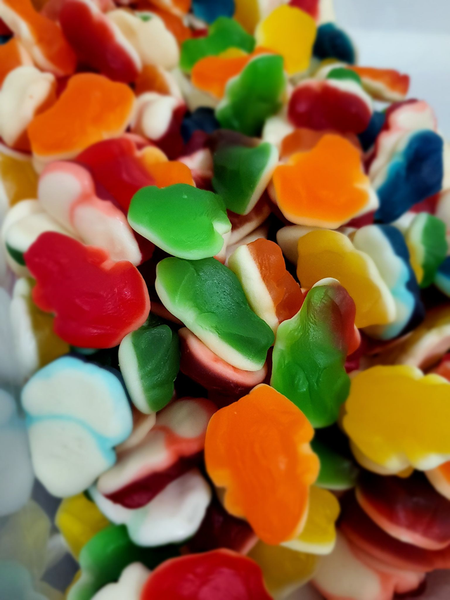 Petites grenouilles gel (100g) halal