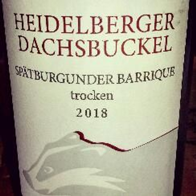 2018 Spätburgunder Spätlese trocken Barrique 