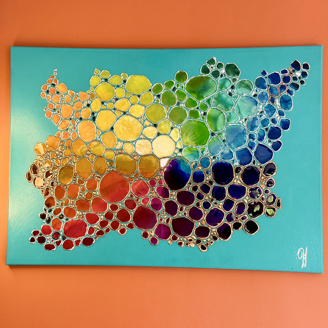 L’Effervescence Chromatique - 50x70cm