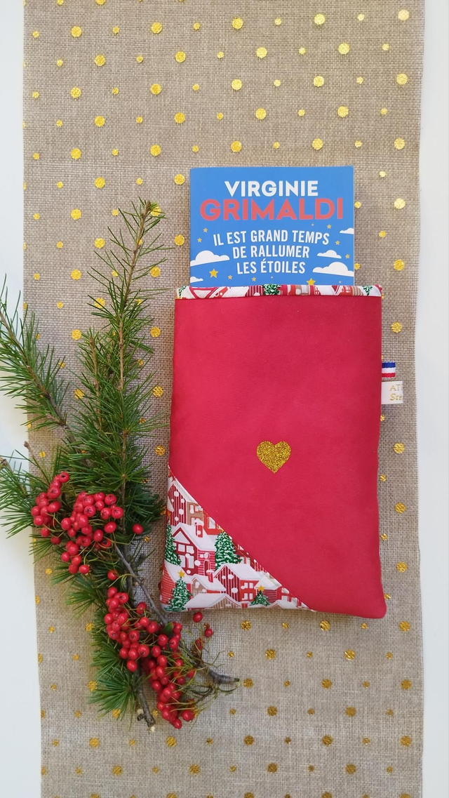 Housse livre de poche * Collection Noël *