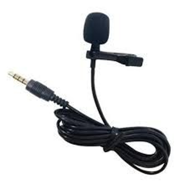Microfone Lapela Plug P2 3,5mm - GigaByte Tecnologias
