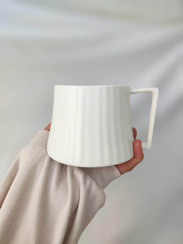 Mug en céramique crème 