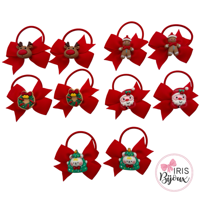 Coppia elastici natalizi 