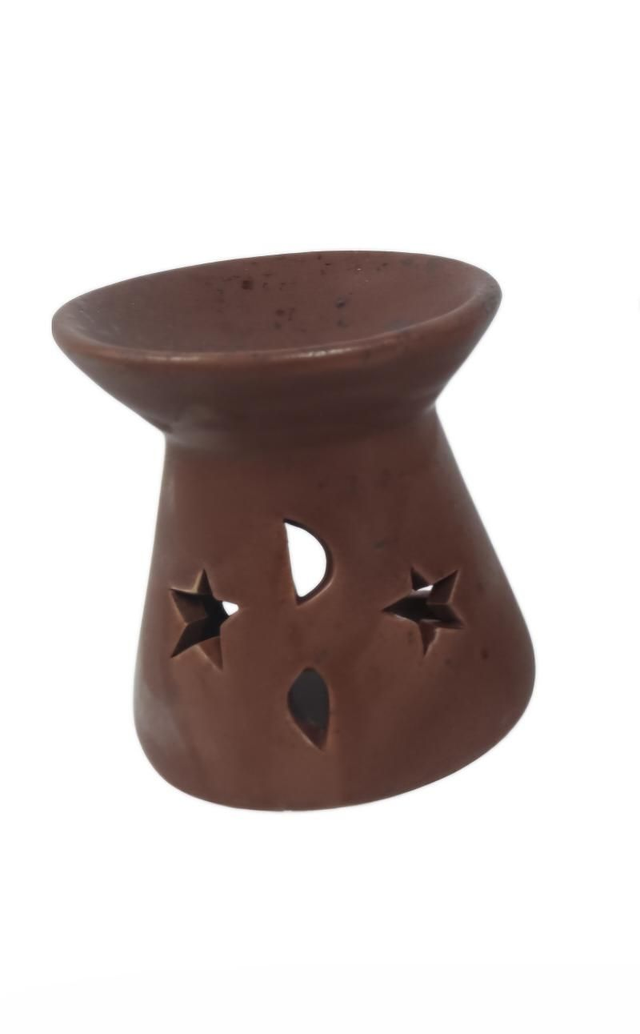 Brûleur en céramique marron 