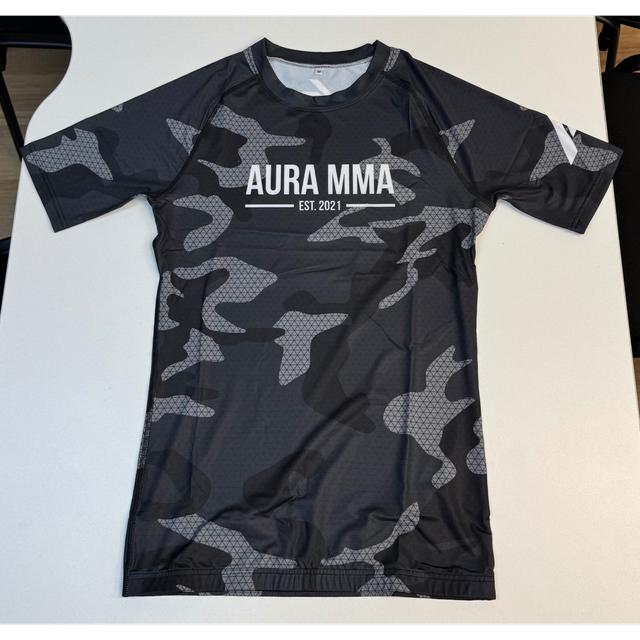 Short Sleeve 2026 Edition Rashguard: “Black Camo”