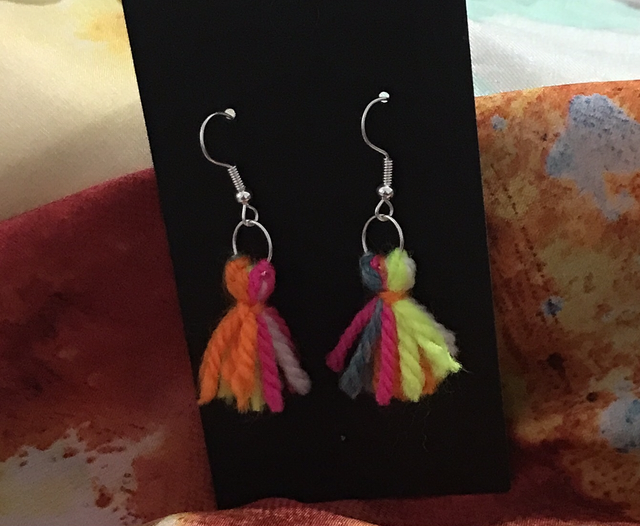 Mixed Fabric Earrings - MFE01 