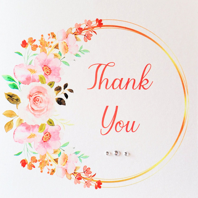 Thank You Flower Ring