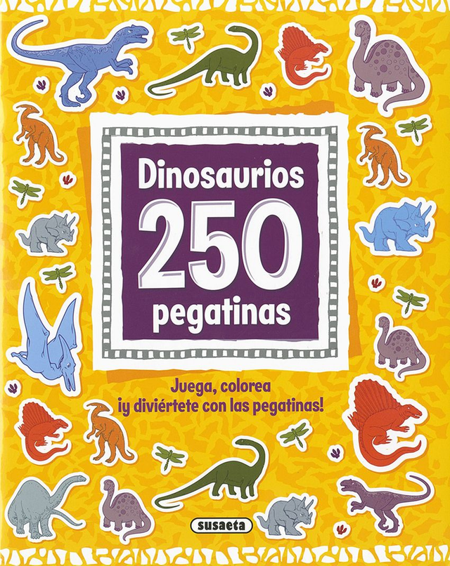 Dinosaurios: 250 pegatinas - _____