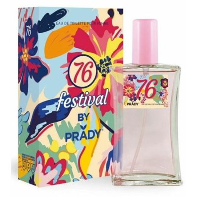 eau de toilette N°76 FESTIVAL spray vaporisateur pour femme