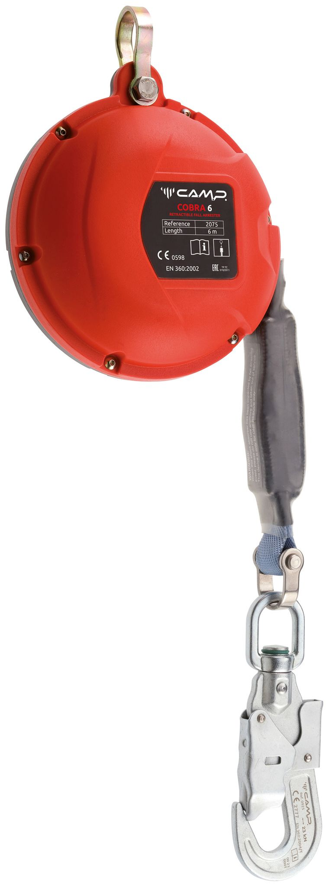 Antichute à rappel CAMP Cobra 6 m Retractable Fall Arrester