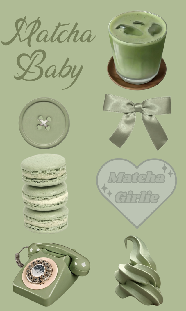 Matcha Baby Sticker Sheet