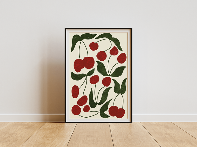 Cherries Print