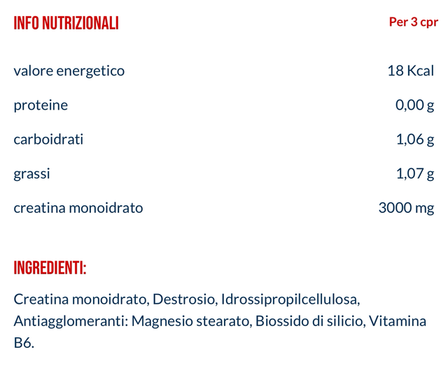 CREATINA TRANSPORT + B6 200CPR CON DESTROSIO