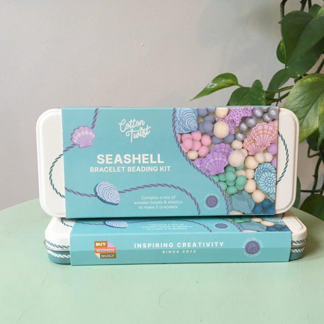 Cotton Twist ~ Seashell Bracelet Beading Kit