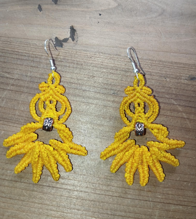 Boucles d'oreilles soleil 