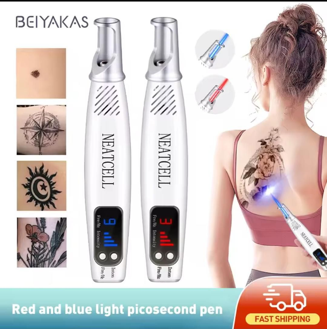 Stylo Laser Picoseconde NEATCELL - Élimination Tatouages, Taches & Acné à Domicile