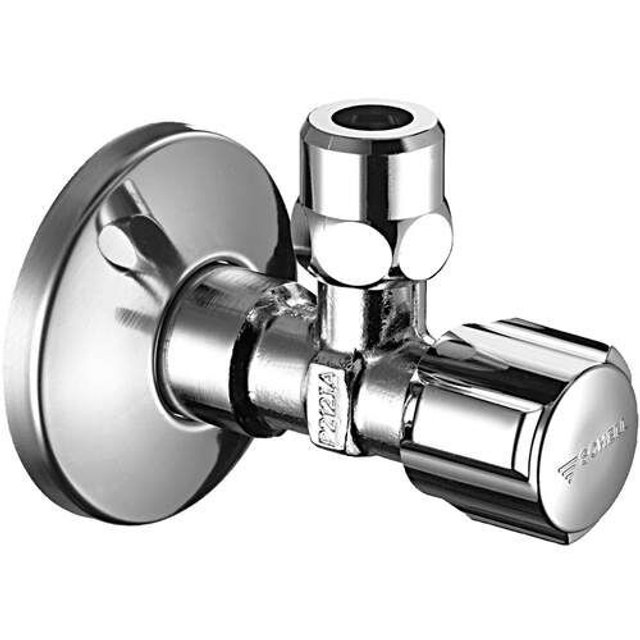 Schell Comfort hoekregelkraan 1/2&quot;x10 mm met ASAG chroom