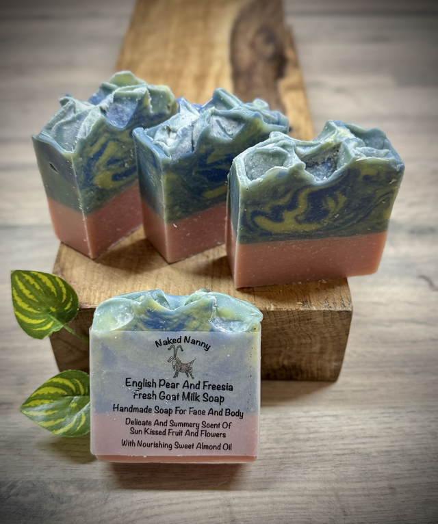 English Pear And Freesia - Goat Milk Soap