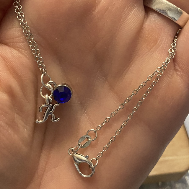 Birthstone necklaces