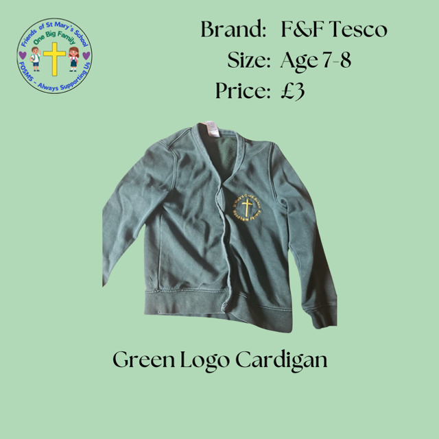 Logo Cardigan - F&amp;F - Age 7-8
