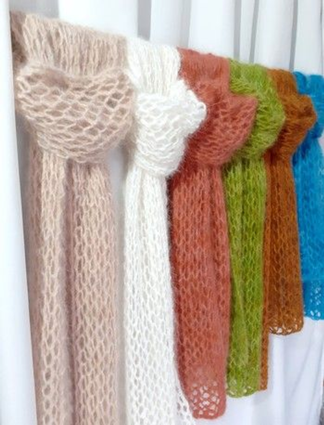 Echarpe angora Florine