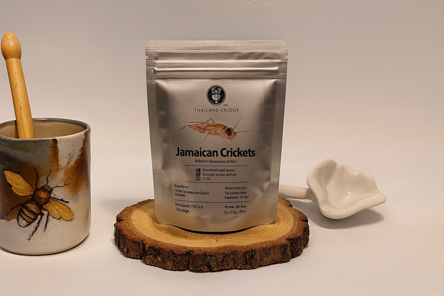 Insecte comestible Grillons Géants Jamaïcains salés