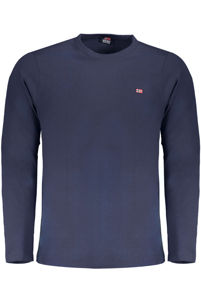 10075NORWAY 1963 T-SHIRT MANICHE LUNGHE UOMO BLU