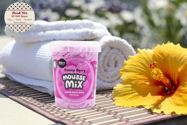 Mousse de savon " Baies amusantes ( framboise ) "