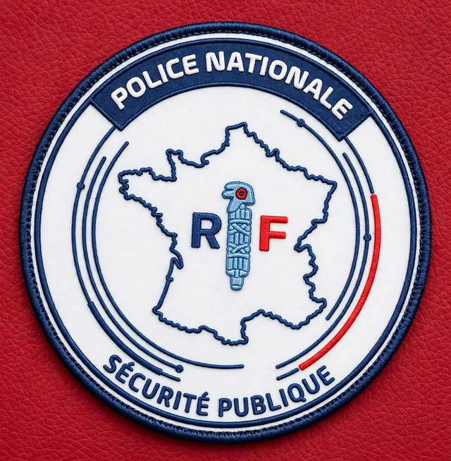 Patch PVC – Police Nationale – Sécurité Publique