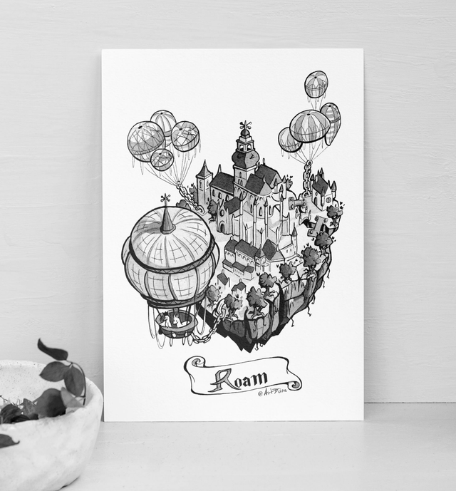 îles fantasy - L'aventure du Lama - Illustrations à l'unité