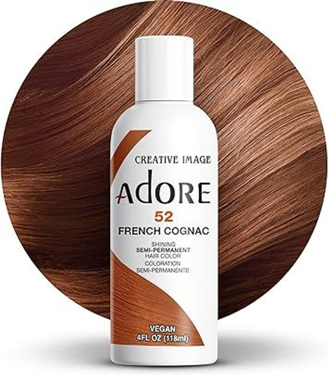 Adore Shining Semi-Permanent Hair Colour 118 ml (52 French Cognac)
