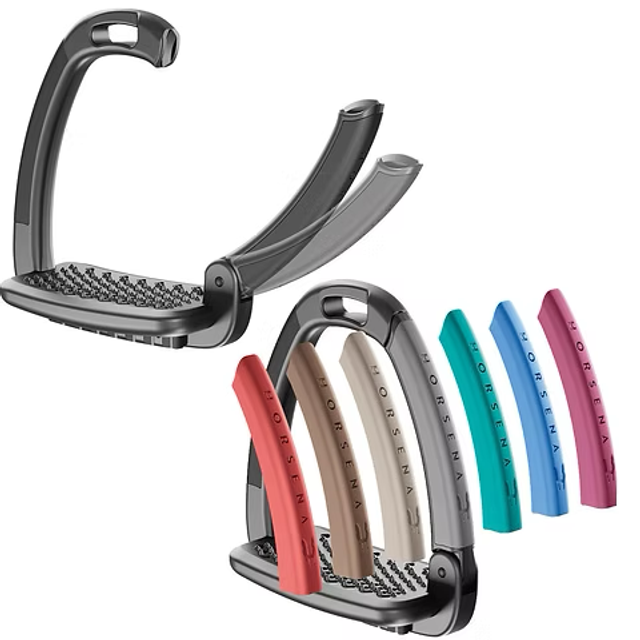 Horsena Swap Stirrup Coloured Covers 