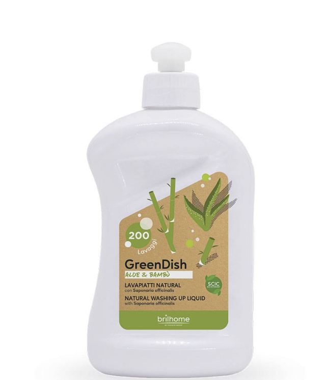 GREENDISH ALOE ET BAMBOU (AVEC SAPONAIRE OFFICINALE )