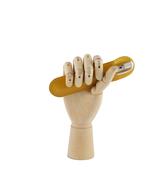 Porte-stylo KAKU Jaune Soleil