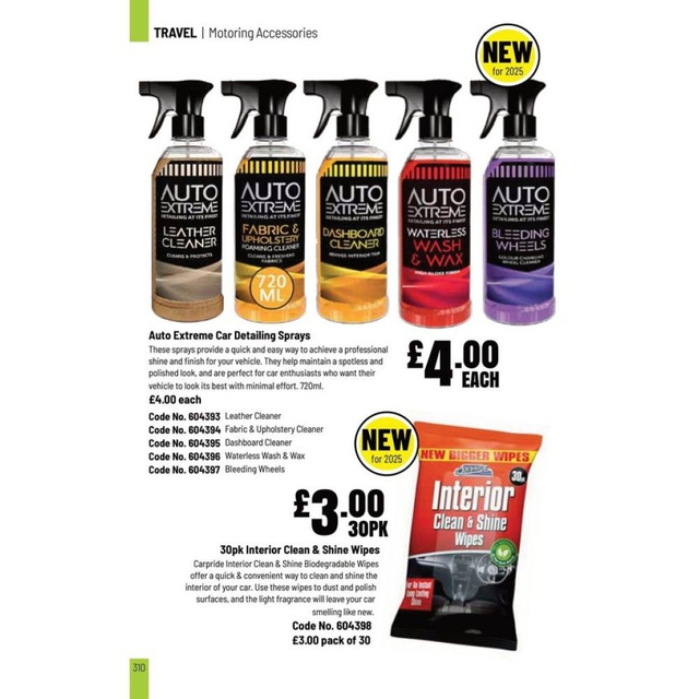 Auto Extreme Fabric &amp; Upholstery Cleaner