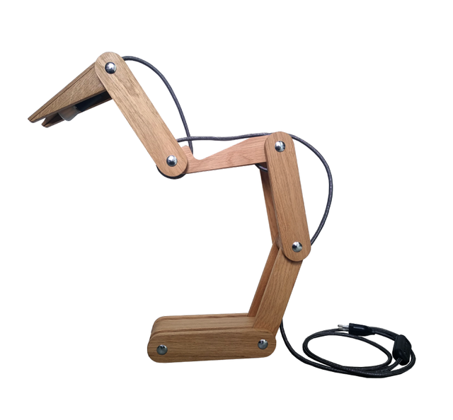 lampe Stoklight Mini 3 niveaux chêne massif