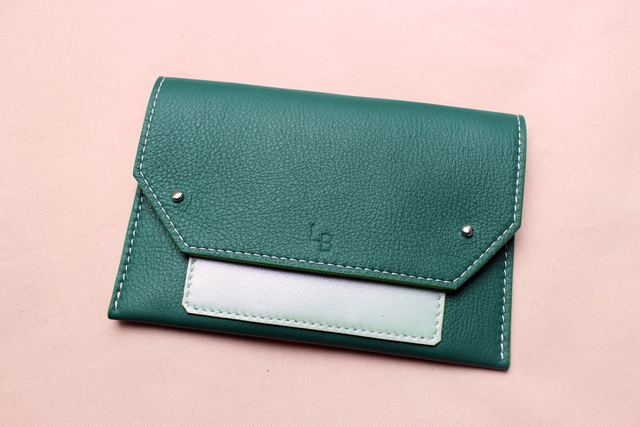 Pochette de Papier de Véhicule - Vert&amp;Vertd&#039;EauIrisé