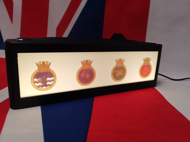 Dreadnought Class Submarine Desk Lamp.