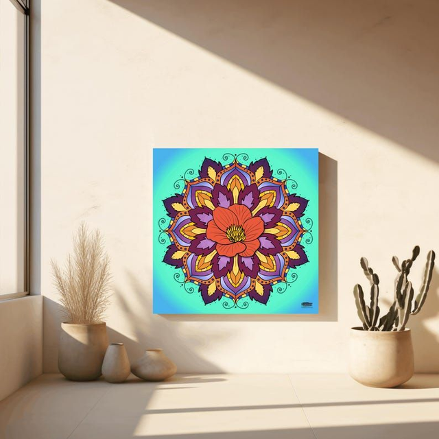 Harmonie Océane : Mandala Énergie Tranquille