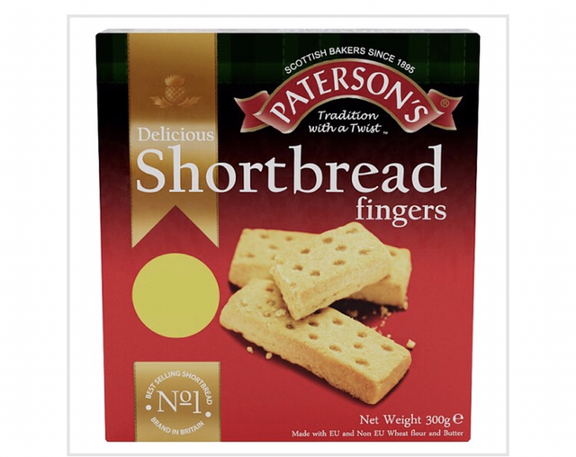 Paterson's Delicious Shortbread Fingers 300g 