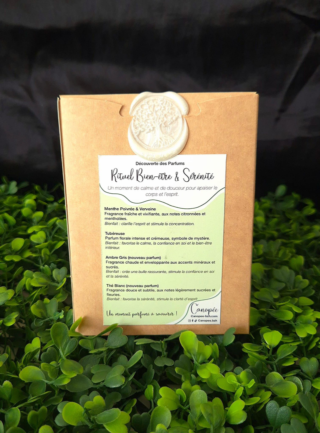 Kit Fondant parfumé &quot;Bien-être &amp; Sérénité&quot;