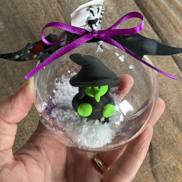 Large witch bauble