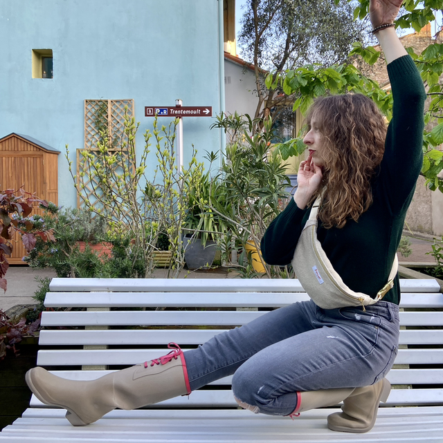 Sac banane jute - personnalise l&#039;intérieur de ton sac