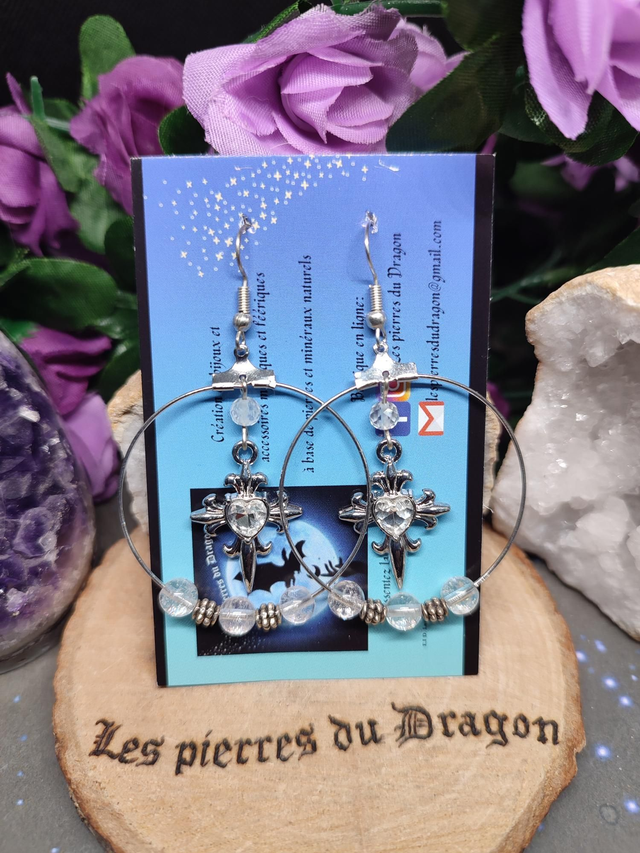 Boucles d'oreilles Éclat de Sanctéa