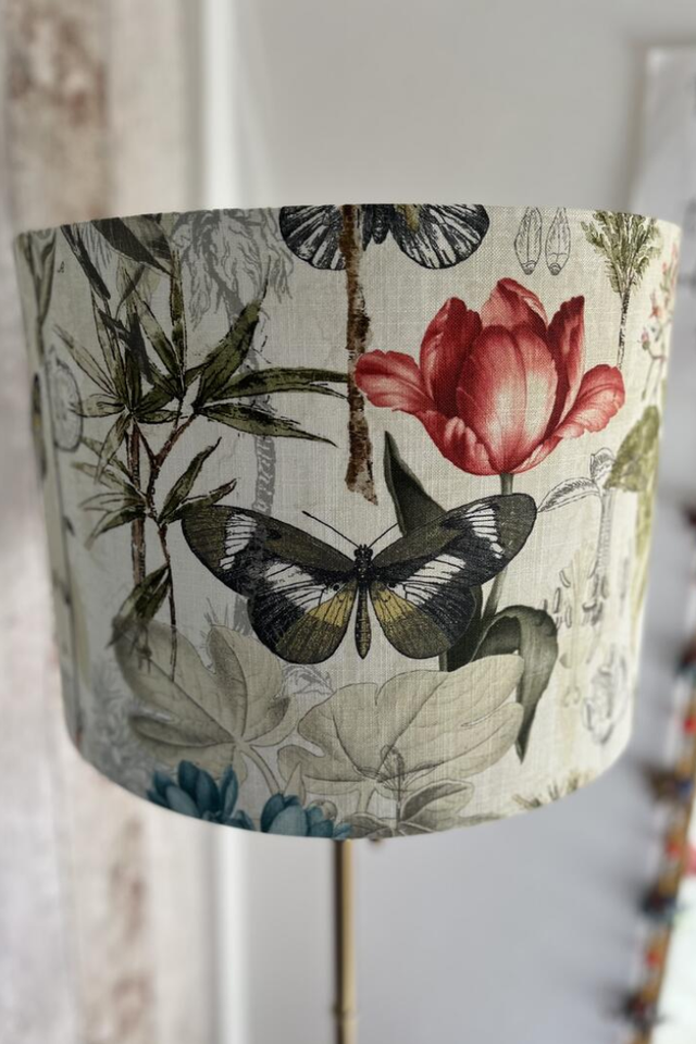 Seed Sketch Botanicals Drum Lampshade